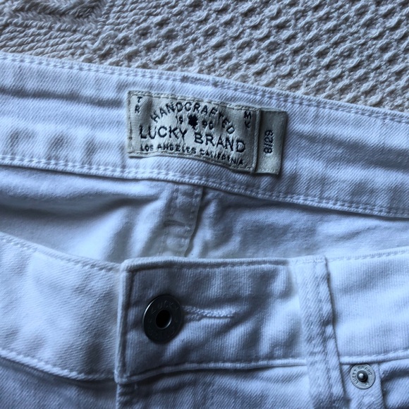 White Lucky Brand Lolita Capri - Picture 3 of 9